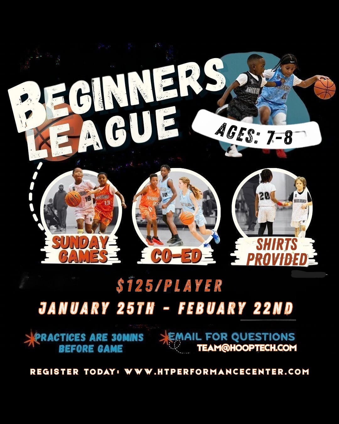 REGISTER TODAY WWW.HTPERFORMANCECENTER.COM